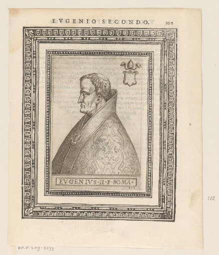 Portrait of Pope Eugenius II
