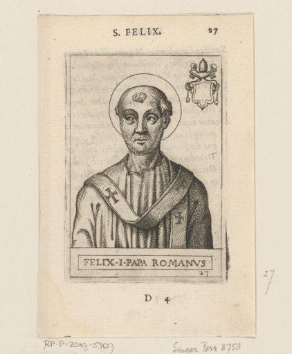 Portrait of Pope Felix I