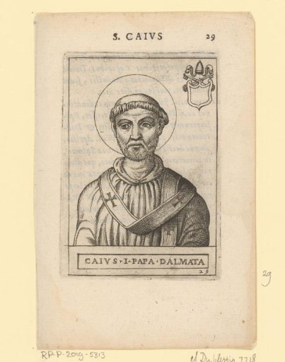 Portrait of Pope Caius