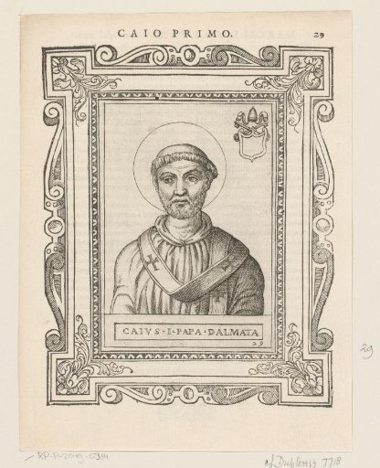 Portrait of Pope Caius