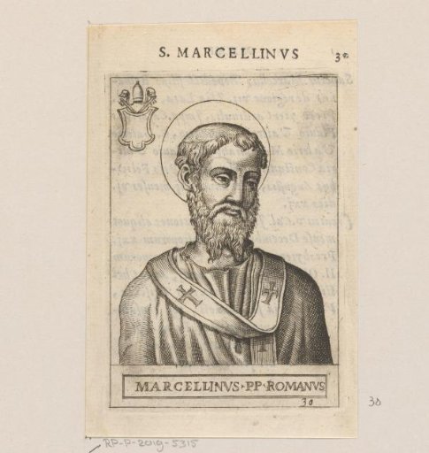 Portrait of Pope Marcellinus