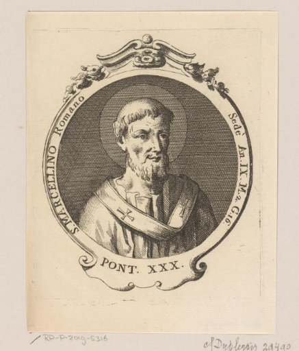 Portrait of Pope Marcellinus