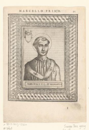 Portrait of Pope Marcellus I