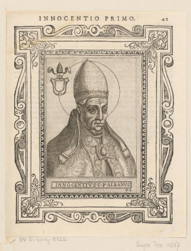 Portrait of Pope Innocent I