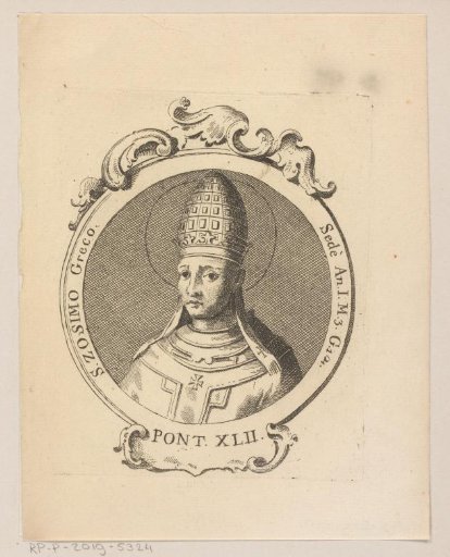 Portrait of Pope Zosimus