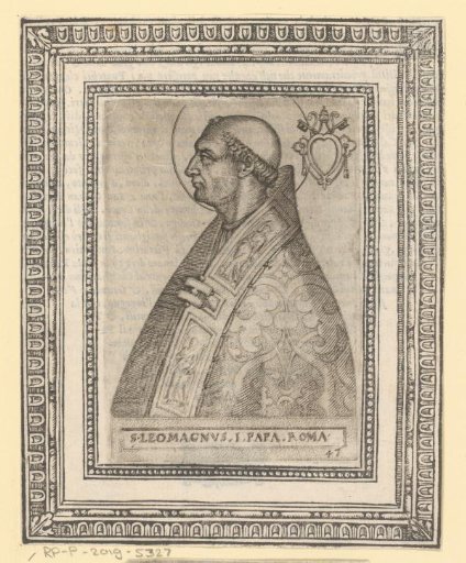 Portrait of Pope Leo I the Great
