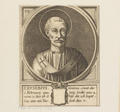 Portrait of Pope Eusebius