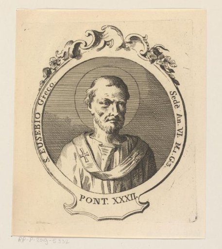 Portrait of Pope Eusebius