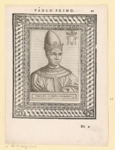 Portrait of Pope Paul I