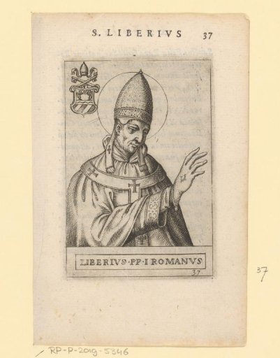 Portrait of Pope Liberius