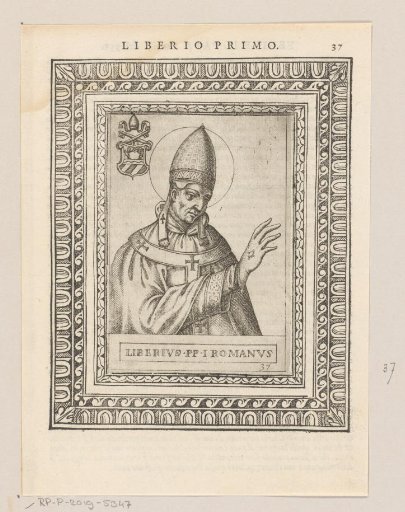 Portrait of Pope Liberius