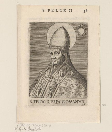 Portrait of Pope Felix II