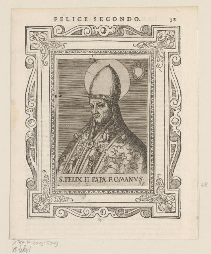 Portrait of Antipope Felix II