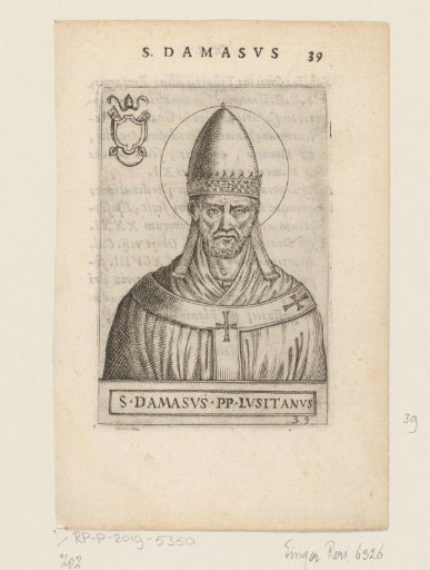 Portrait of Pope Damasus I