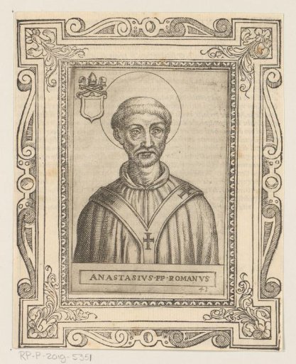 Portrait of Pope Anastasius I