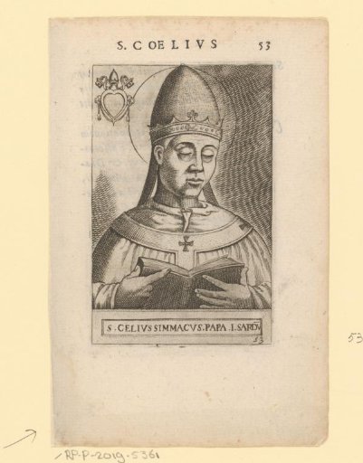 Portrait of Pope Symmachus