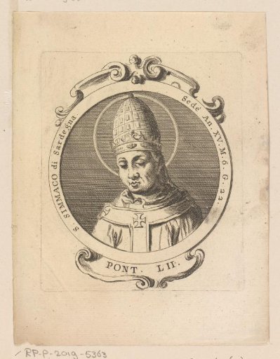 Portrait of Pope Symmachus