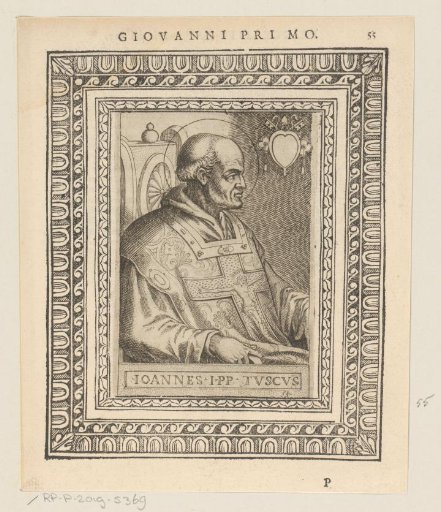 Portrait of Pope John I