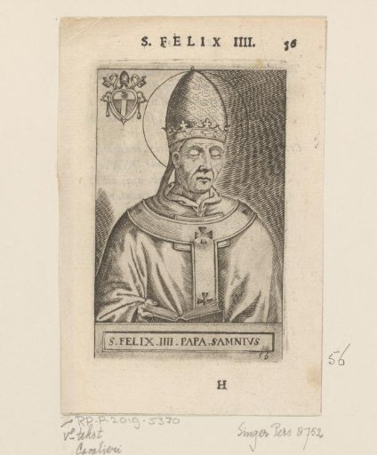 Portrait of Pope Felix III
