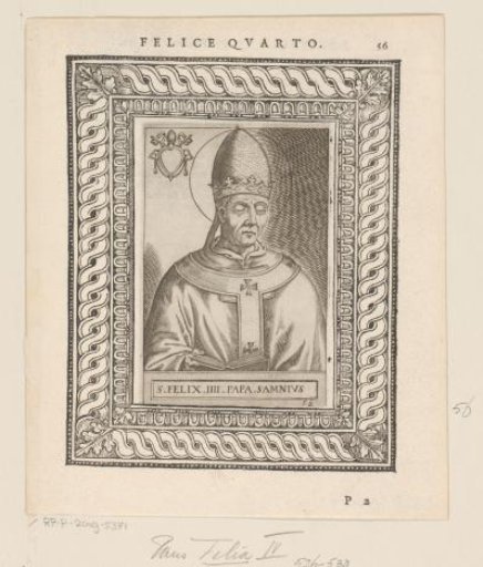 Portrait of Pope Felix III