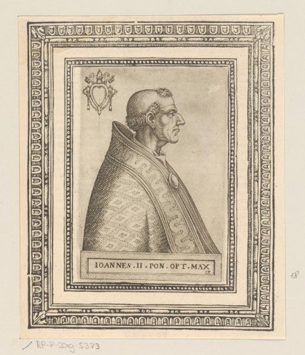 Portrait of Pope John II