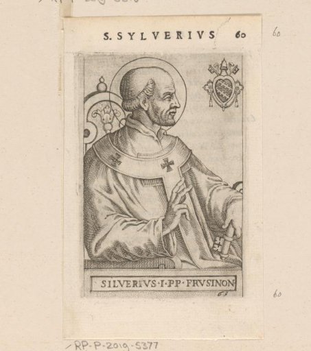 Portrait of Pope Silverius