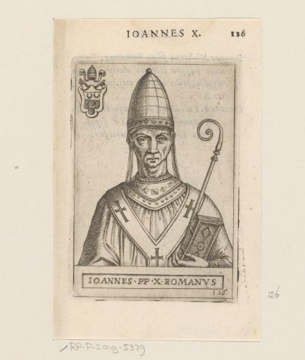 Portrait of Pope John X