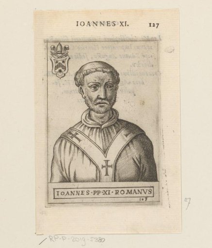Portrait of Pope John XI
