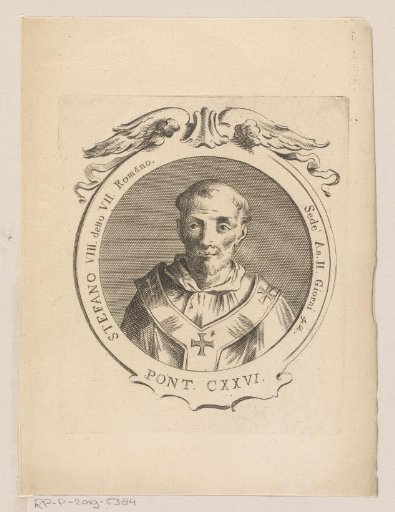 Portrait of Pope Stephen VII