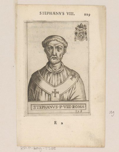 Portrait of Pope Stephen VII