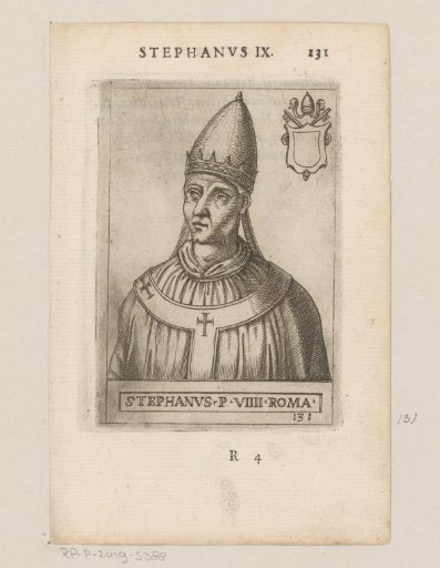 Portrait of Pope Stephen VIII
