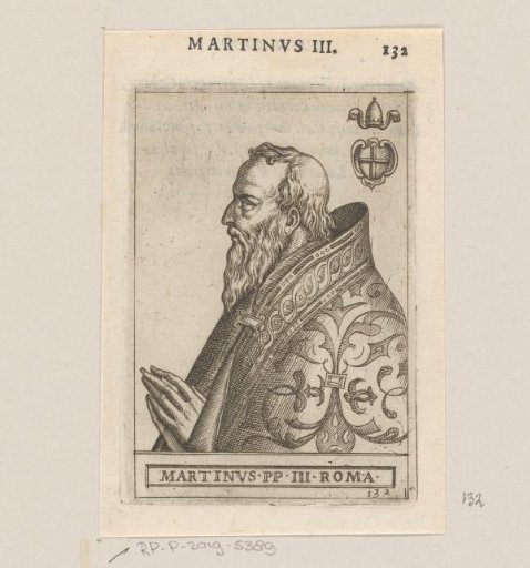 Portrait of Pope Marinus II