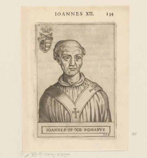 Portrait of Pope John XII