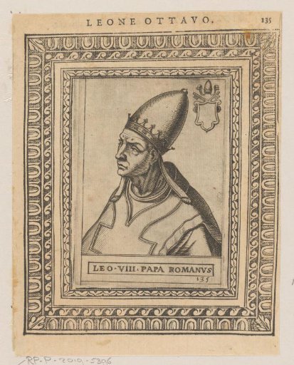 Portrait of Pope Leo VIII