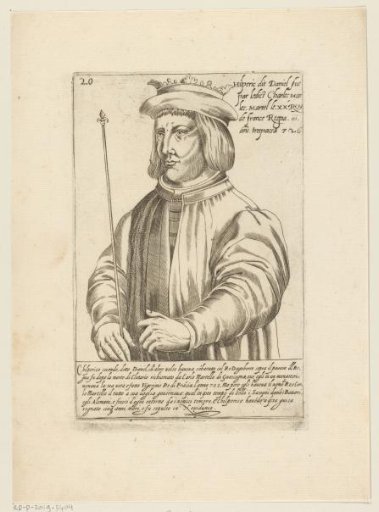 Portrait of Chilperik II, King of the Franks