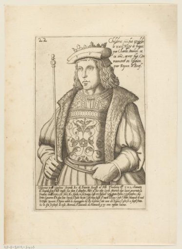 Portrait of Childeric III, King of the Franks