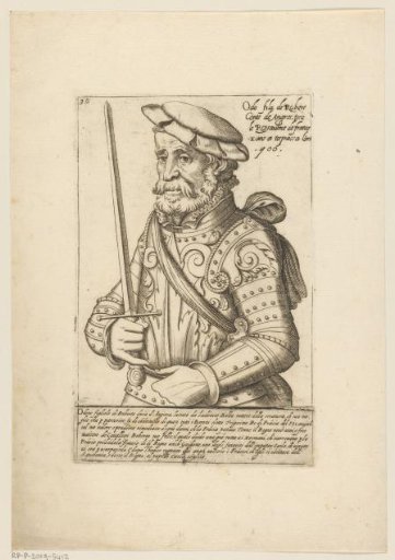Portrait of Odo I, King of West Francia