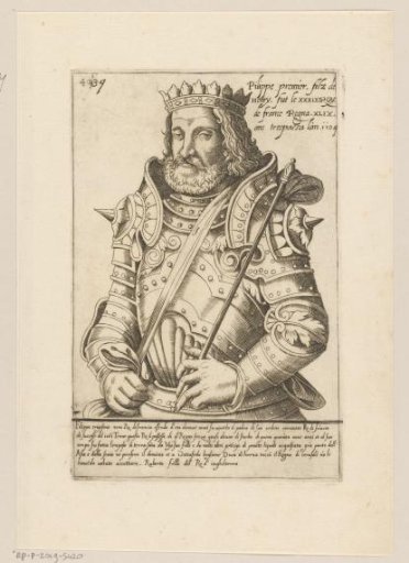 Portrait of Philip I, King of France