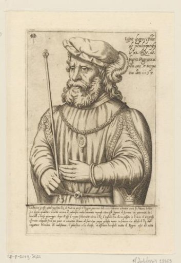 Portrait of Louis VI, King of France