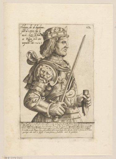 Portrait of Philip II, King of France