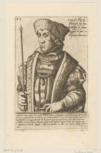 Portrait of Louis VIII, King of France