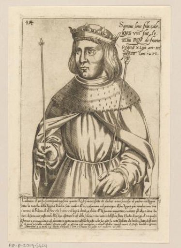 Portrait of Louis IX the Holy, King of France