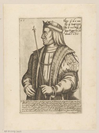 Portrait of Philip III the Bold, King of France