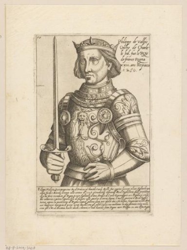 Portrait of Philip VI, King of France