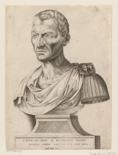 Portrait bust of Julius Caesar