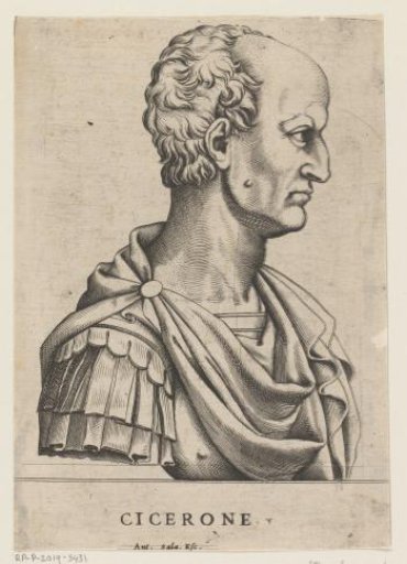 Portrait of Marcus Tullius Cicero