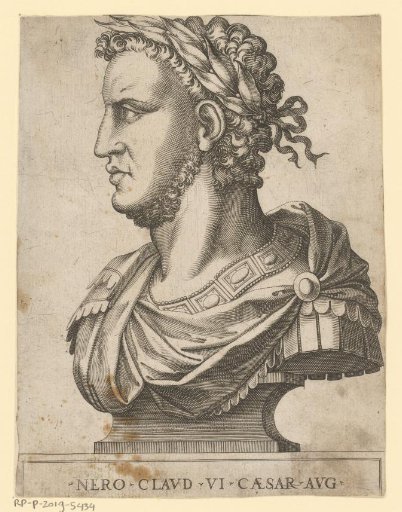 Portrait bust of Nero, Emperor of the Roman Empire