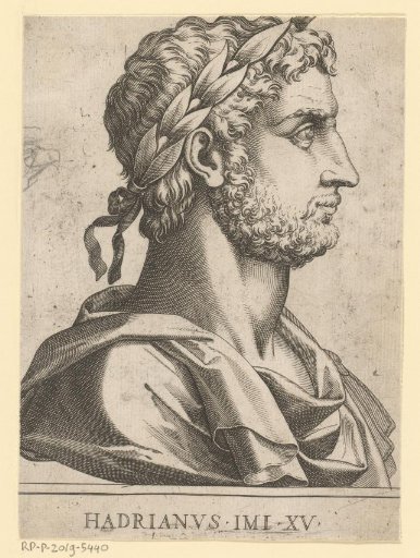 Portrait of Hadrianus, Emperor of the Roman Empire