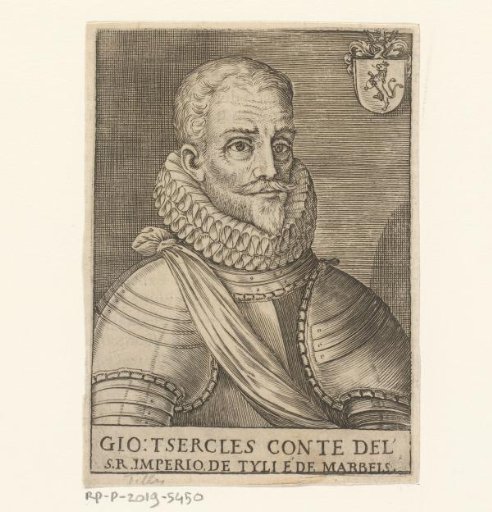 Portrait of Johan 't Serclaes, Count of Tilly