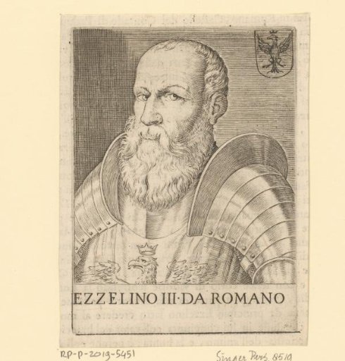 Portrait of Ezzelino III da Romano